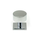 Polished Chrome Judd Cabinet Knob - 32mm (Square) | From The Anvil - Cabinet Knobs - From The Anvil - Yester Home
