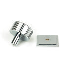 Polished Chrome Judd Cabinet Knob - 32mm (Square) | From The Anvil - Cabinet Knobs - From The Anvil - Yester Home