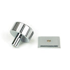 Polished Chrome Judd Cabinet Knob - 32mm (Square) | From The Anvil-Cabinet Knobs-Yester Home