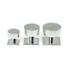 Polished Chrome Judd Cabinet Knob - 32mm (Square) | From The Anvil-Cabinet Knobs-Yester Home