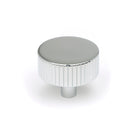 Polished Chrome Judd Cabinet Knob - 38mm (No rose) | From The Anvil - Cabinet Knobs - From The Anvil - Yester Home