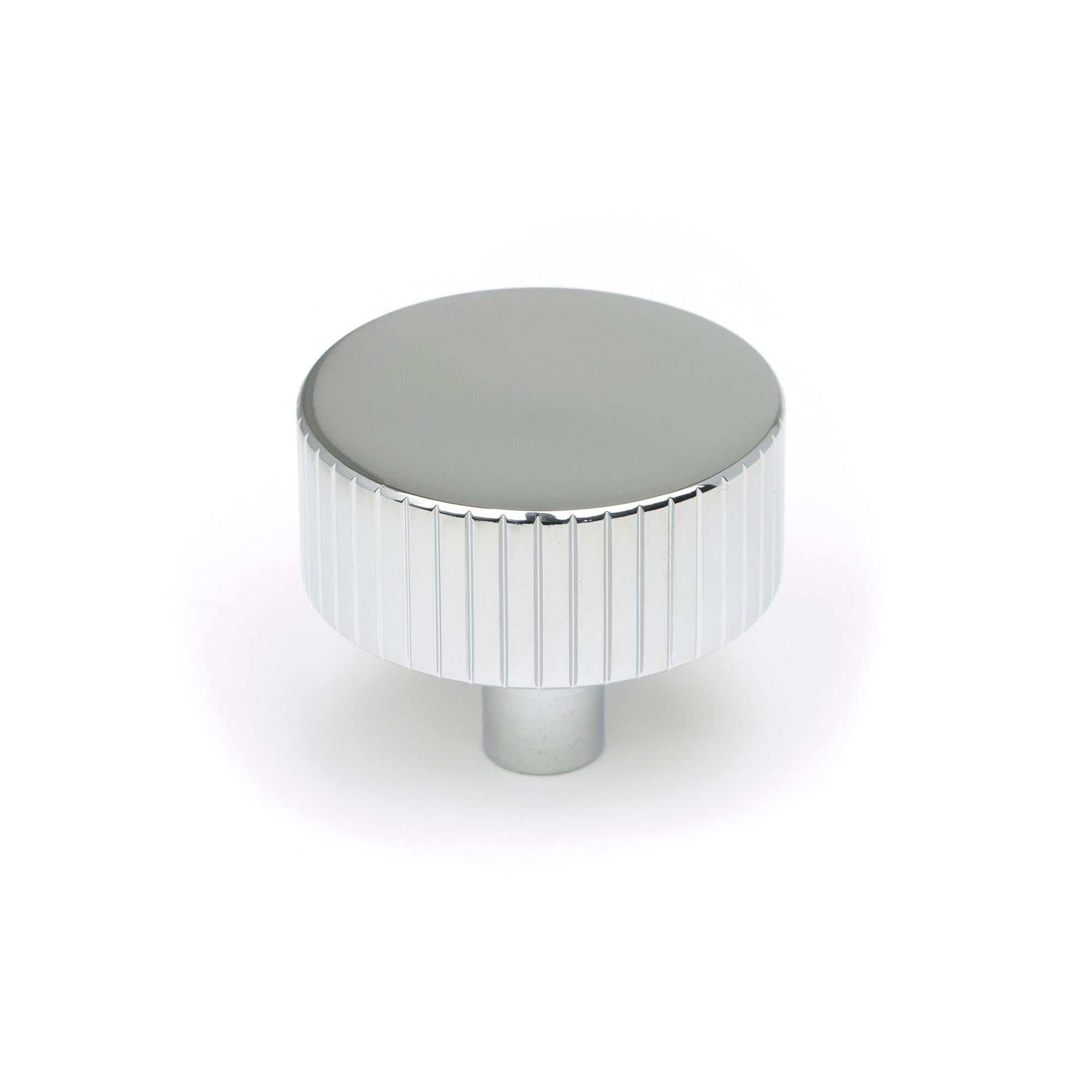Polished Chrome Judd Cabinet Knob - 38mm (No rose) | From The Anvil - Cabinet Knobs - From The Anvil - Yester Home
