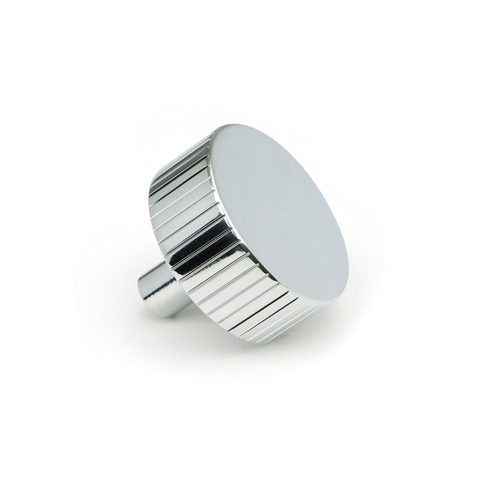 Polished Chrome Judd Cabinet Knob - 38mm (No rose) | From The Anvil - Cabinet Knobs - From The Anvil - Yester Home