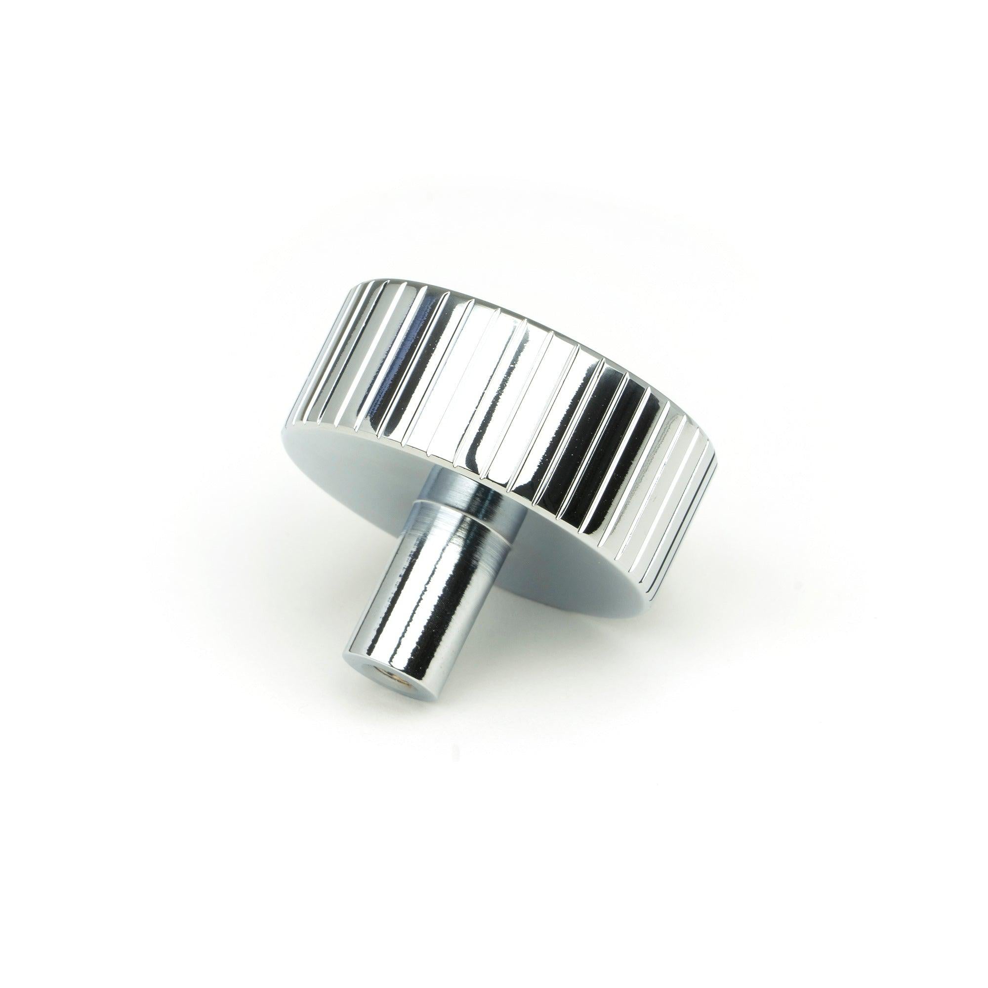 Polished Chrome Judd Cabinet Knob - 38mm (No rose) | From The Anvil - Cabinet Knobs - From The Anvil - Yester Home