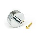Polished Chrome Judd Cabinet Knob - 38mm (No rose) | From The Anvil-Cabinet Knobs-Yester Home