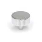 Polished Chrome Judd Cabinet Knob - 38mm (No rose) | From The Anvil-Cabinet Knobs-Yester Home