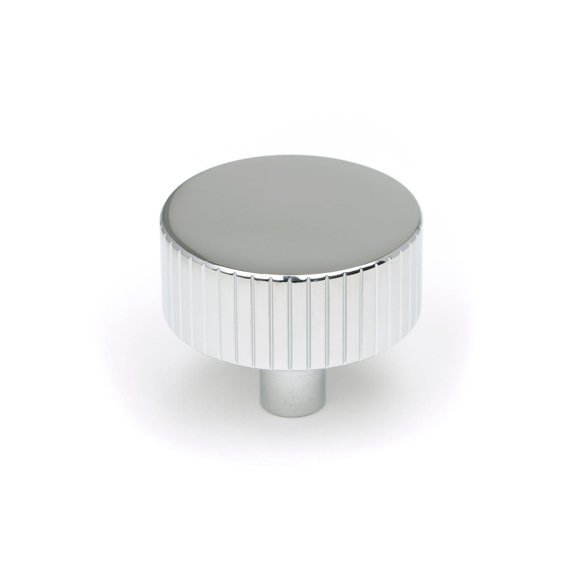 Polished Chrome Judd Cabinet Knob - 38mm (No rose) | From The Anvil-Cabinet Knobs-Yester Home