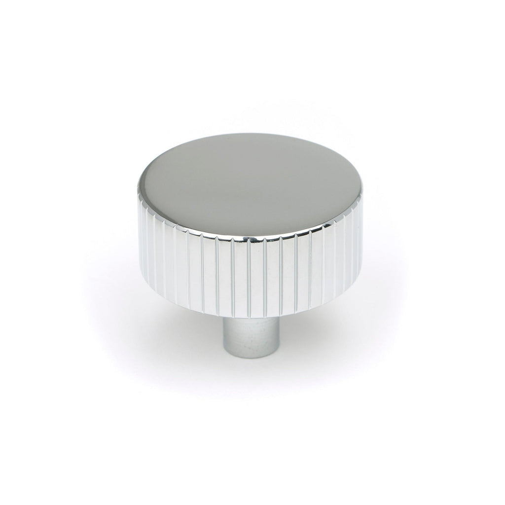 Polished Chrome Judd Cabinet Knob - 38mm (No rose) | From The Anvil-Cabinet Knobs-Yester Home