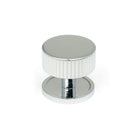 Polished Chrome Judd Cabinet Knob - 38mm (Plain) | From The Anvil - Cabinet Knobs - From The Anvil - Yester Home