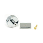 Polished Chrome Judd Cabinet Knob - 38mm (Square) | From The Anvil-Cabinet Knobs-Yester Home