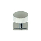 Polished Chrome Judd Cabinet Knob - 38mm (Square) | From The Anvil-Cabinet Knobs-Yester Home