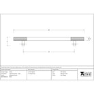 Polished Chrome Judd Pull Handle - Large | From The Anvil-Pull Handles-Yester Home