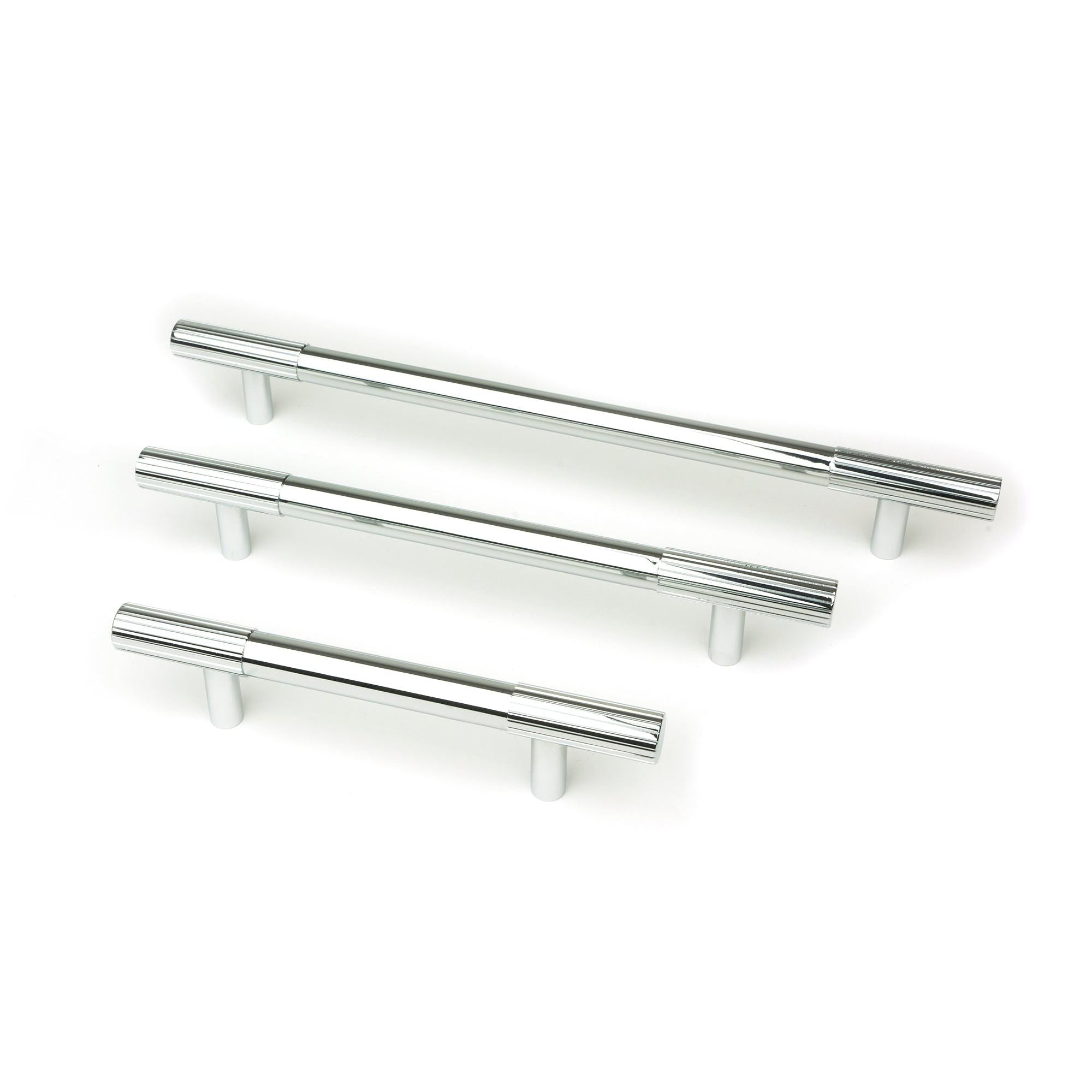 Polished Chrome Judd Pull Handle - Medium | From The Anvil - Pull Handles - From The Anvil - Yester Home