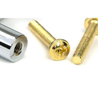 Polished Chrome Judd Pull Handle - Small | From The Anvil-Pull Handles-Yester Home
