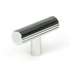 Polished Chrome Judd T-Bar | From The Anvil - Cabinet Knobs - From The Anvil - Yester Home