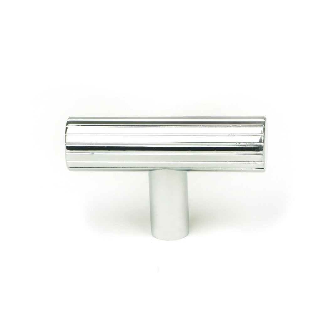 Polished Chrome Judd T-Bar | From The Anvil-Cabinet Knobs-Yester Home
