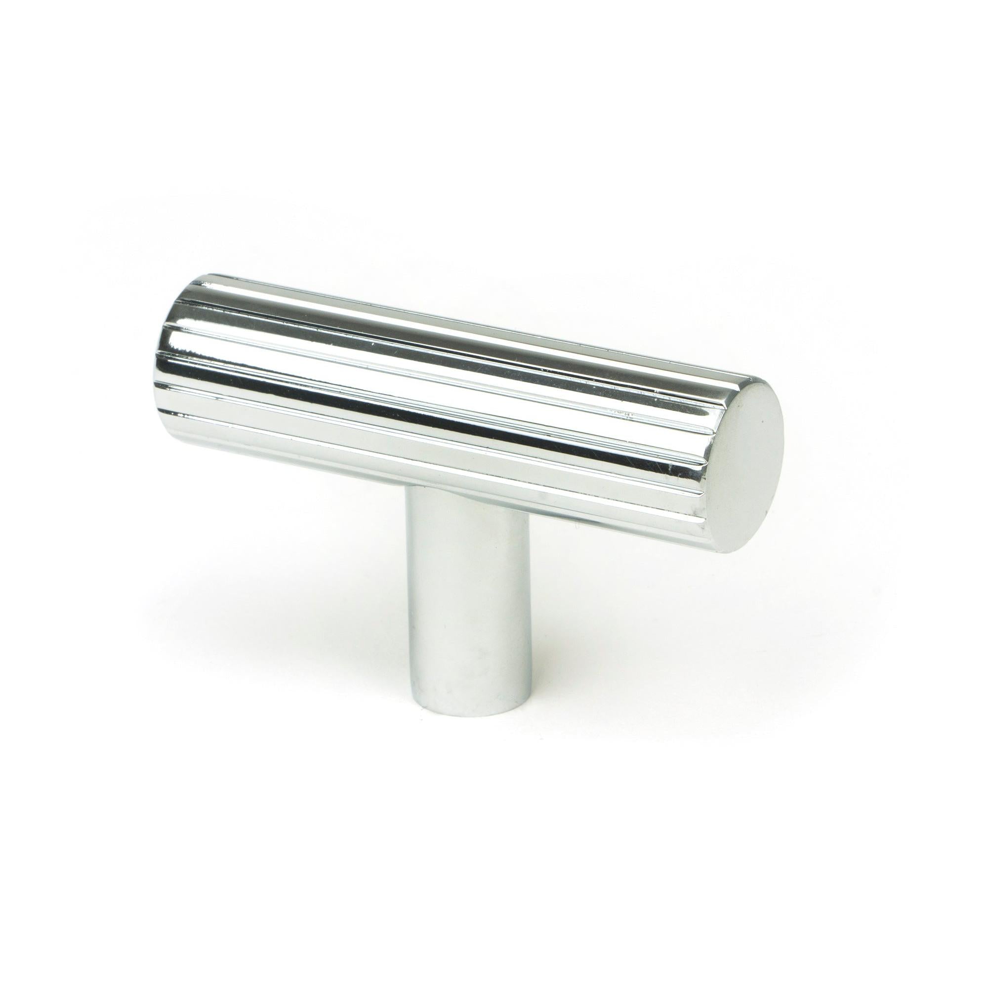 Polished Chrome Judd T-Bar | From The Anvil - Cabinet Knobs - From The Anvil - Yester Home