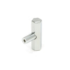 Polished Chrome Kahlo T-Bar | From The Anvil-Cabinet Knobs-Yester Home