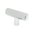 Polished Chrome Kahlo T-Bar | From The Anvil-Cabinet Knobs-Yester Home