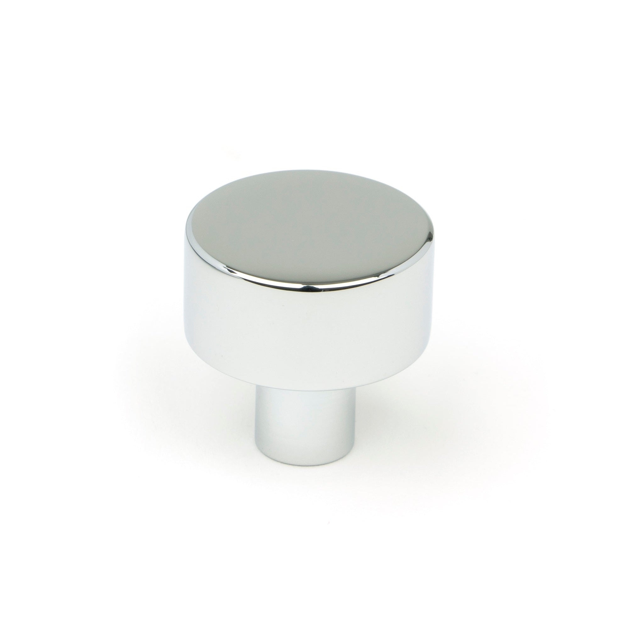 Polished Chrome Kelso Cabinet Knob - 25mm (No rose) | From The Anvil-Cabinet Knobs-Yester Home