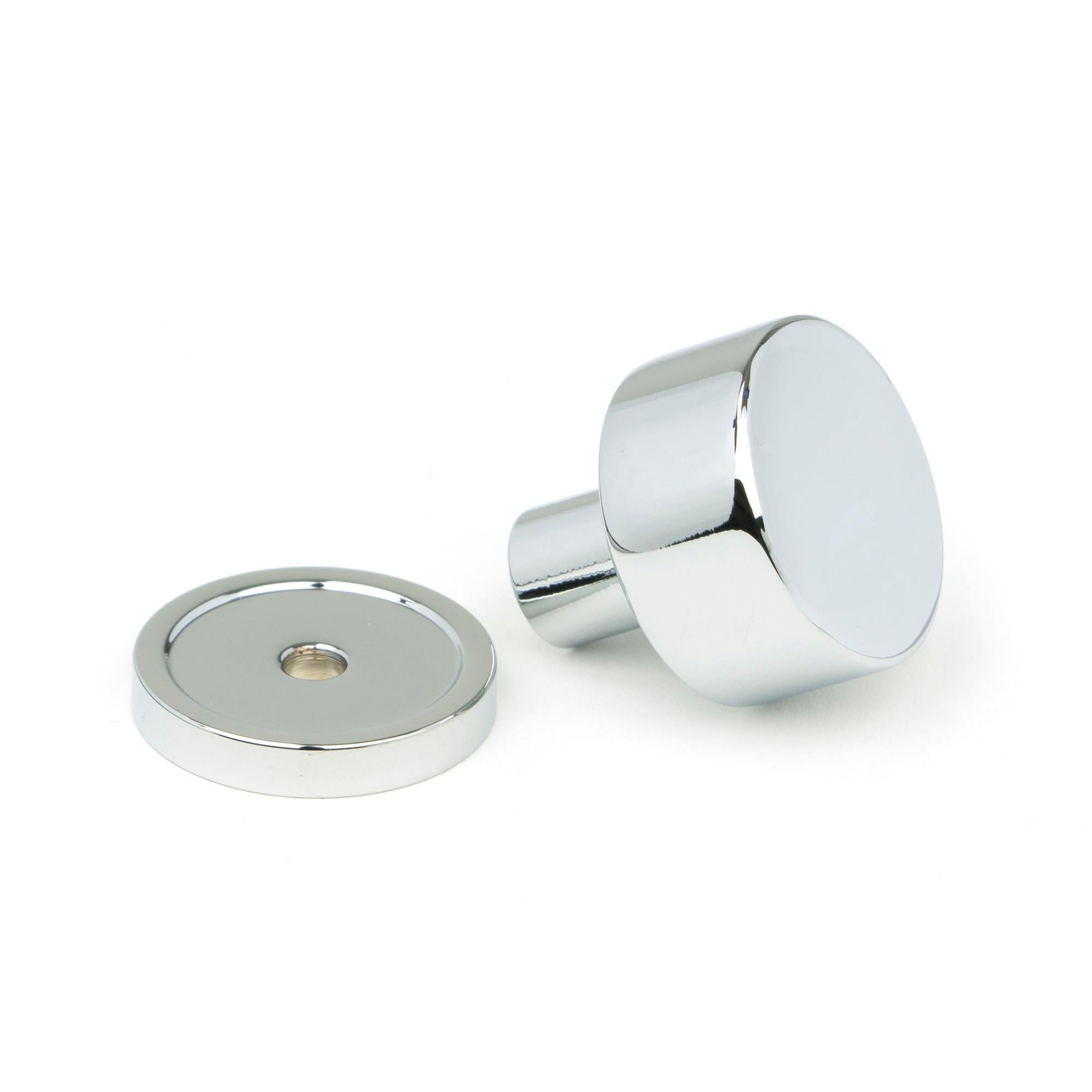 Polished Chrome Kelso Cabinet Knob - 25mm (Plain) | From The Anvil - Cabinet Knobs - From The Anvil - Yester Home
