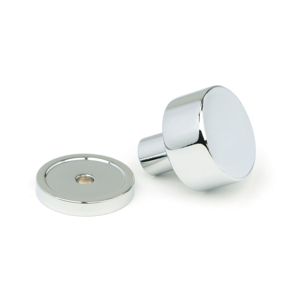 Polished Chrome Kelso Cabinet Knob - 25mm (Plain) | From The Anvil