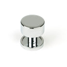 Polished Chrome Kelso Cabinet Knob - 25mm (Plain) | From The Anvil-Cabinet Knobs-Yester Home