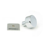 Polished Chrome Kelso Cabinet Knob - 25mm (Square) | From The Anvil-Cabinet Knobs-Yester Home