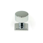 Polished Chrome Kelso Cabinet Knob - 25mm (Square) | From The Anvil-Cabinet Knobs-Yester Home