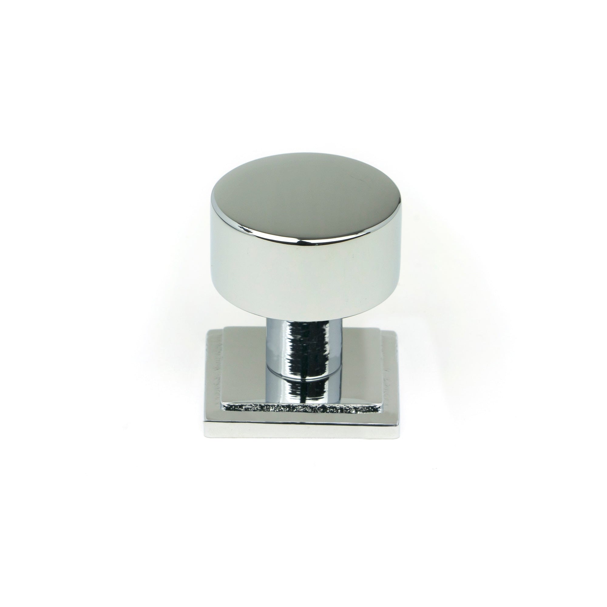 Polished Chrome Kelso Cabinet Knob - 25mm (Square) | From The Anvil-Cabinet Knobs-Yester Home