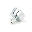 Polished Chrome Kelso Cabinet Knob - 32mm (No rose) | From The Anvil-Cabinet Knobs-Yester Home