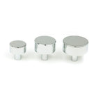 Polished Chrome Kelso Cabinet Knob - 32mm (No rose) | From The Anvil-Cabinet Knobs-Yester Home