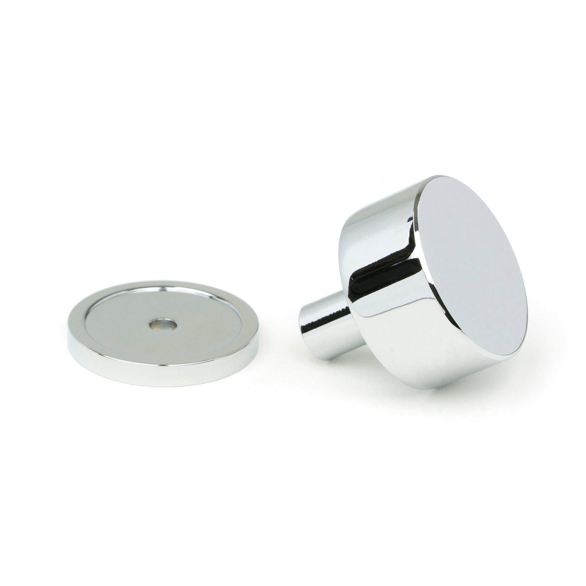 Polished Chrome Kelso Cabinet Knob - 32mm (Plain) | From The Anvil - Cabinet Knobs - From The Anvil - Yester Home