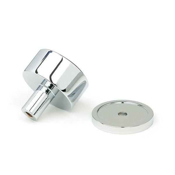 Polished Chrome Kelso Cabinet Knob - 32mm (Plain) | From The Anvil-Cabinet Knobs-Yester Home