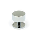 Polished Chrome Kelso Cabinet Knob - 32mm (Plain) | From The Anvil-Cabinet Knobs-Yester Home