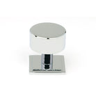 Polished Chrome Kelso Cabinet Knob - 32mm (Square) | From The Anvil-Cabinet Knobs-Yester Home