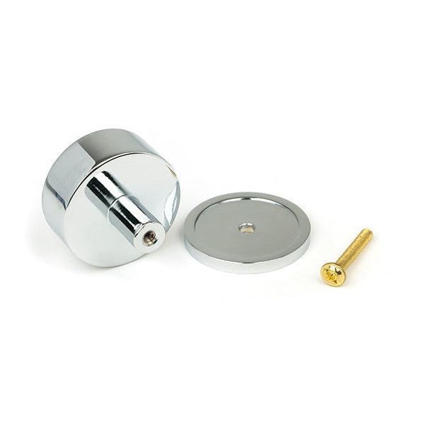 Polished Chrome Kelso Cabinet Knob - 38mm (Plain) | From The Anvil-Cabinet Knobs-Yester Home