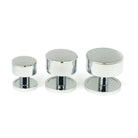 Polished Chrome Kelso Cabinet Knob - 38mm (Plain) | From The Anvil-Cabinet Knobs-Yester Home