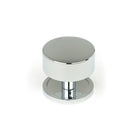 Polished Chrome Kelso Cabinet Knob - 38mm (Plain) | From The Anvil-Cabinet Knobs-Yester Home