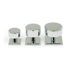 Polished Chrome Kelso Cabinet Knob - 38mm (Square) | From The Anvil-Cabinet Knobs-Yester Home