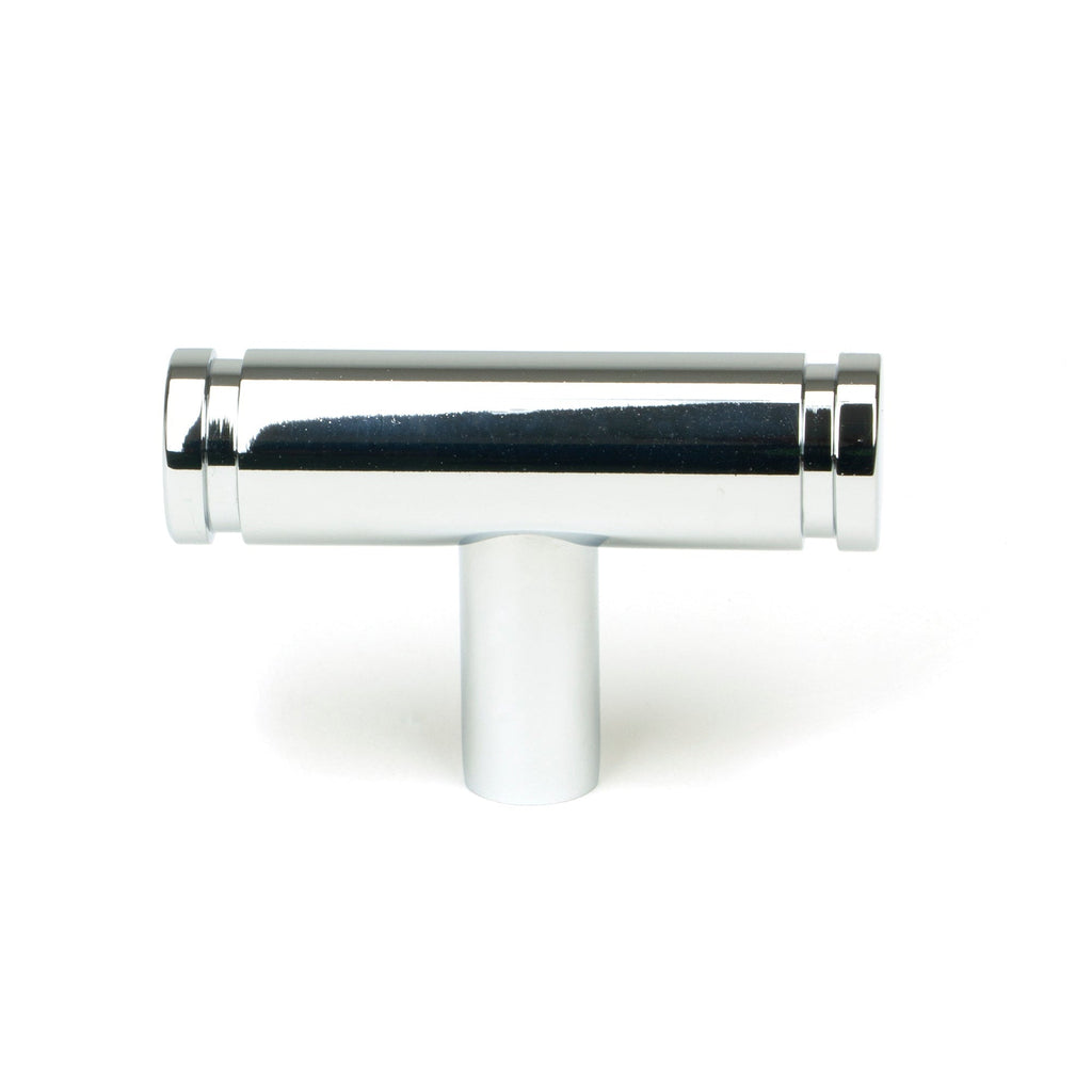 Polished Chrome Kelso T-Bar | From The Anvil-Cabinet Knobs-Yester Home