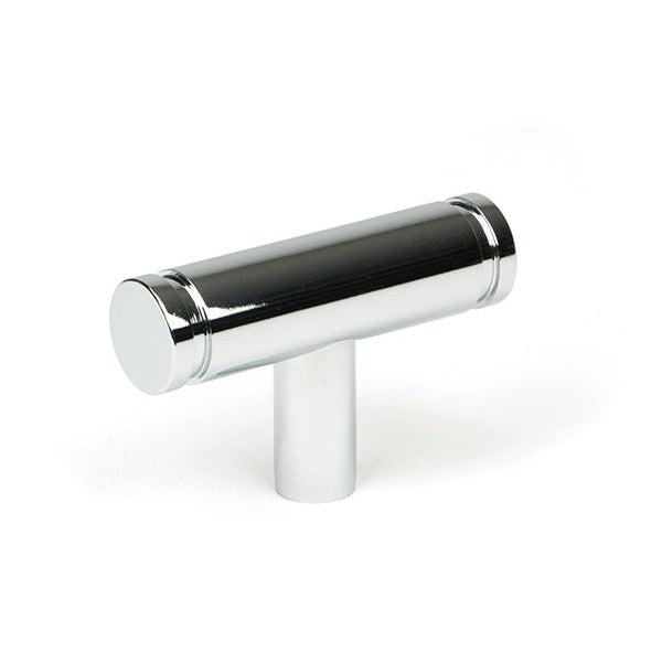 Polished Chrome Kelso T-Bar | From The Anvil-Cabinet Knobs-Yester Home