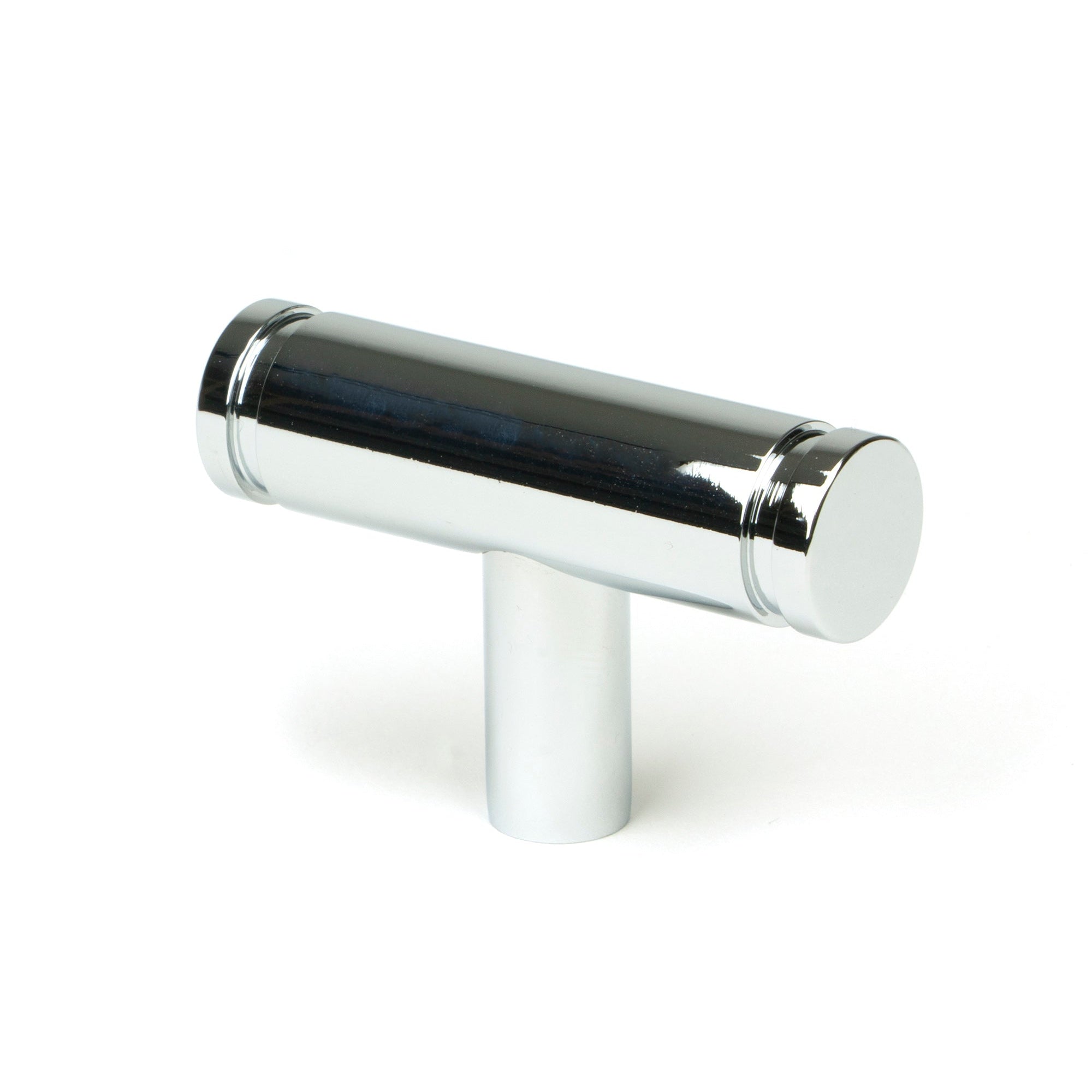 Polished Chrome Kelso T-Bar | From The Anvil-Cabinet Knobs-Yester Home