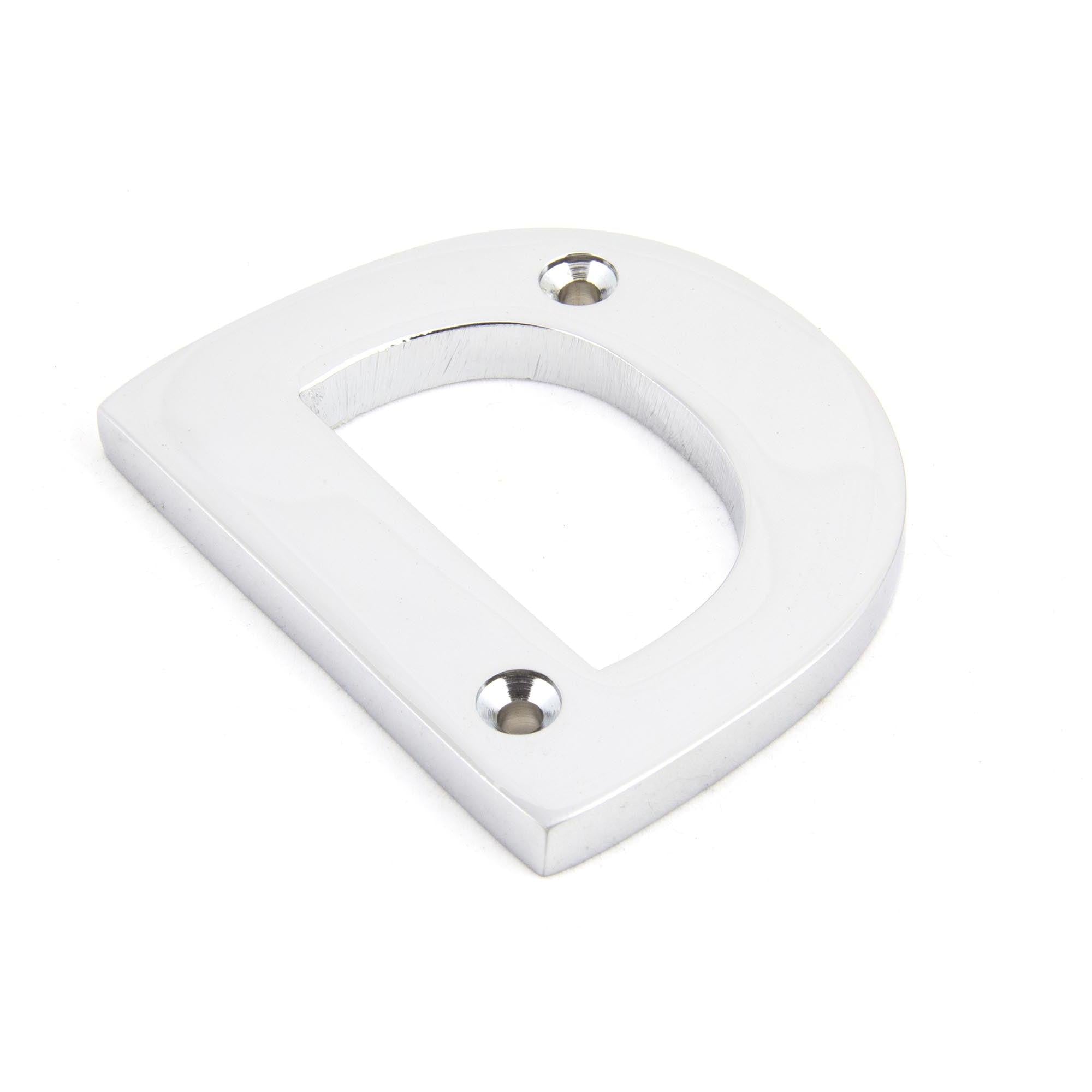 Polished Chrome Letter D | From The Anvil - Letters - From The Anvil - Yester Home