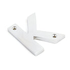 Polished Chrome Letter K | From The Anvil-Letters-Yester Home
