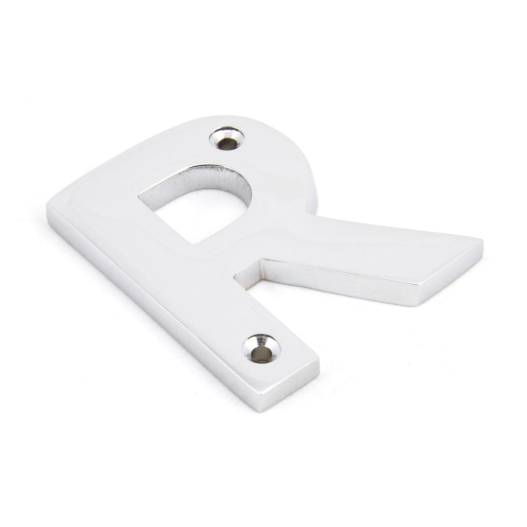 Polished Chrome Letter R | From The Anvil - Letters - From The Anvil - Yester Home