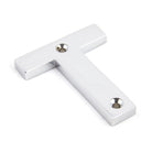 Polished Chrome Letter T | From The Anvil-Letters-Yester Home
