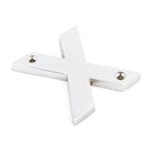 Polished Chrome Letter X | From The Anvil-Letters-Yester Home