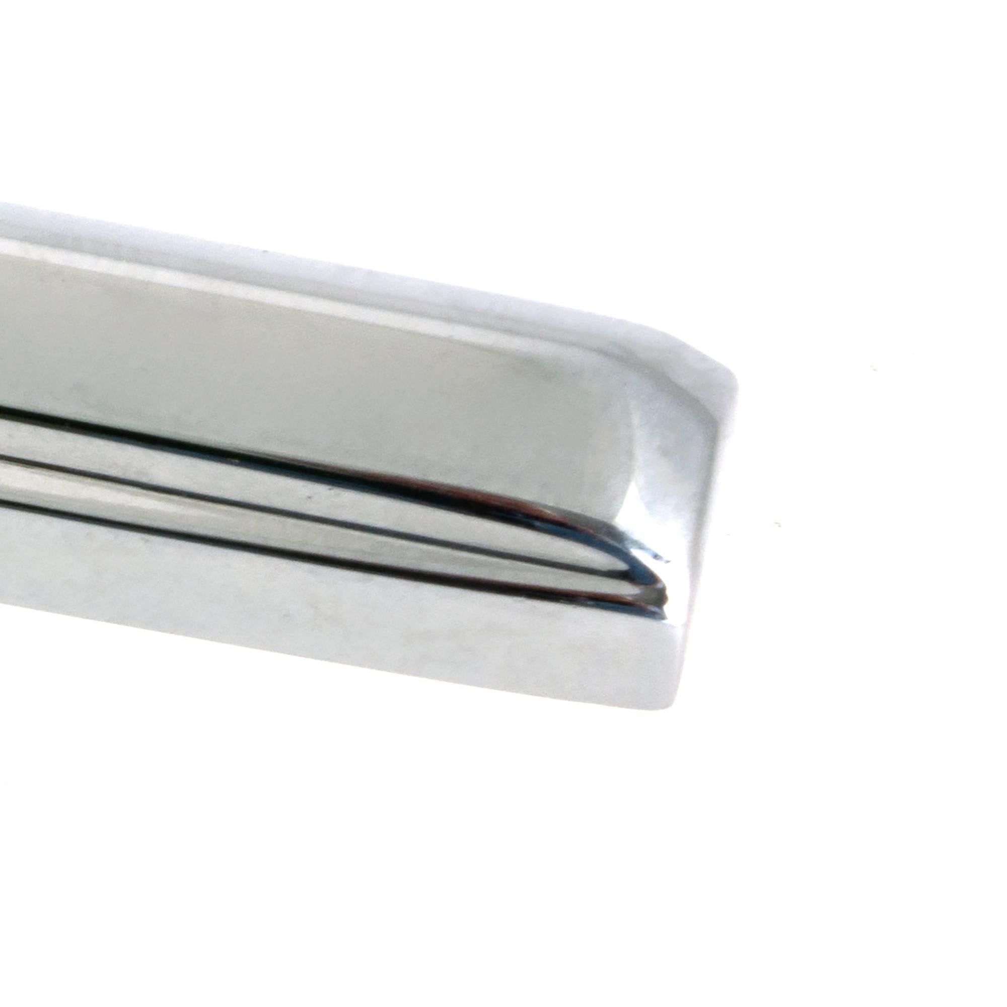 Polished Chrome Locking Art Deco Fastener - LH - Locking Fasteners - From The Anvil - Yester Home