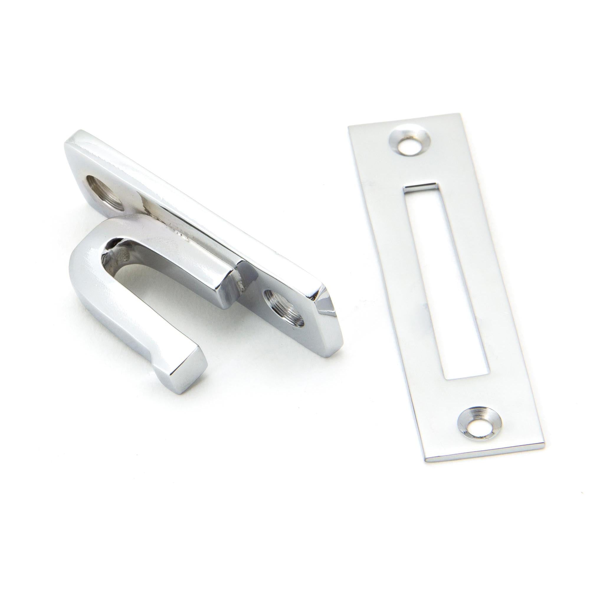 Polished Chrome Locking Avon Fastener | From The Anvil - Locking Fasteners - From The Anvil - Yester Home